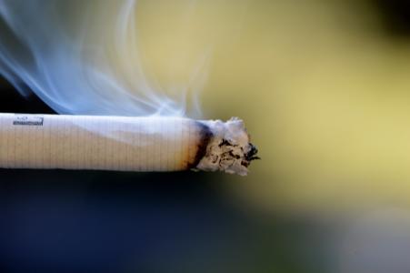 香烟, 吸烟, 余烬, 火山灰