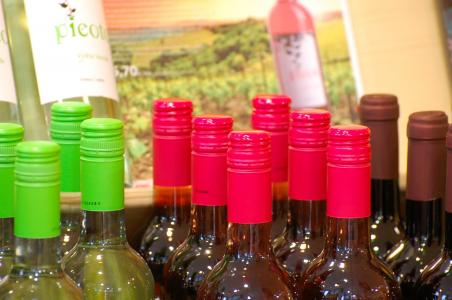 瓶, 多彩, 葡萄酒, 玻璃, 颜色, 艳俗, 红色