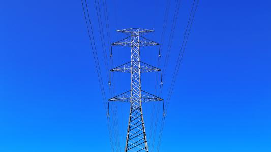 电源线, 电源杆, 钢结构, 电气传输线, 电力线