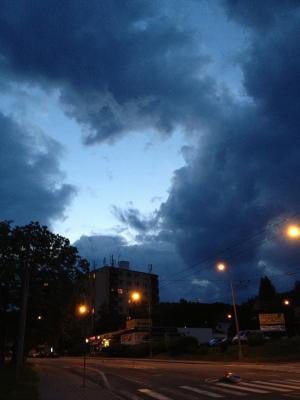 布尔诺, 捷克共和国, 天空, 外面, 风暴, 云彩