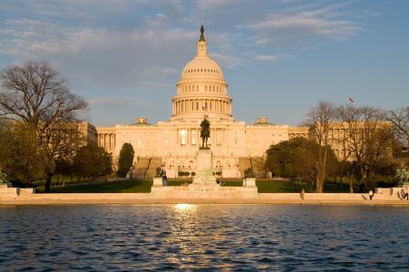 国会大厦, 华盛顿, 我们, 美国, 水, 城市, 历史