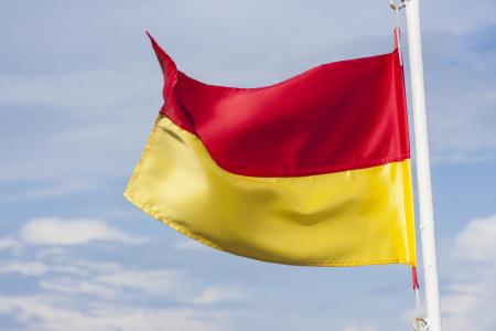 国旗, 黄色, 红色, 西班牙, 欧洲, 风, dom