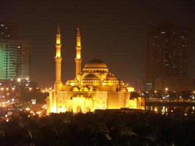 清真寺, 沙迦, 阿拉伯联合酋长国, u a e, 建设, 建筑