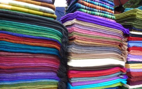 毛毯, 羊驼, 多彩, 传统, 纺织, 编织, 织物