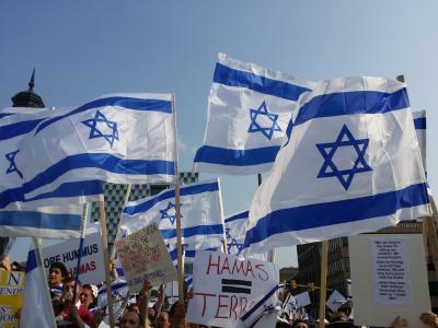 抗议, 示范, 以色列, 政治, 标志, 旗帜, 抗议
