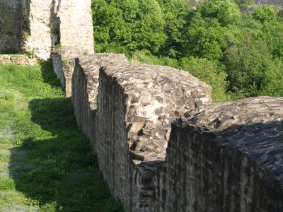 城堡的墙壁, 中世纪, 墙上, 城市 blankenberg, 从历史上看