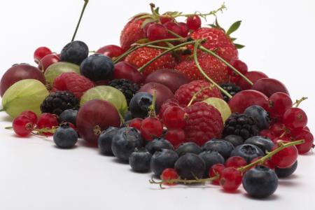 水果, 浆果, 黑莓, 覆盆子, 草莓, 水果, 食品