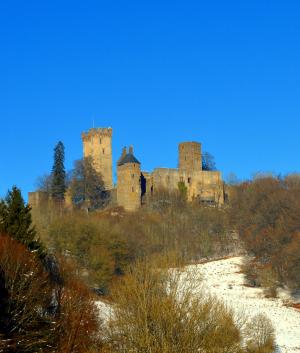 城堡, 骑士的城堡, 塔, 城堡城堡, 观点, 城堡的墙壁, 中世纪