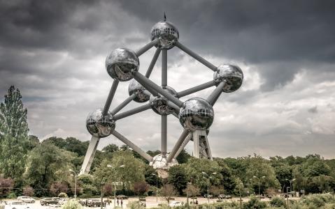 布鲁塞尔, 原子, 具有里程碑意义, 原子纪念碑, 比利时