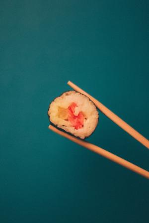 寿司, 筷子, maki, 食品, 日本, 日本文化, 美食