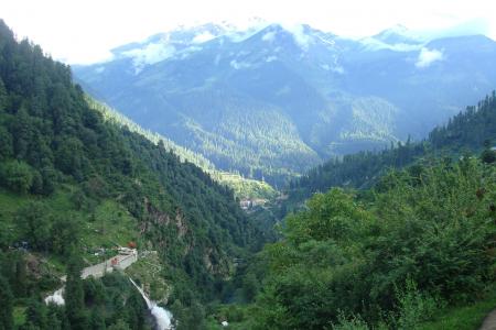 山脉, 山谷, 印度, 景观, 自然, 旅行, 户外