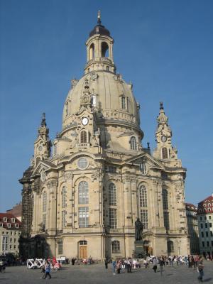 德累斯顿, 圣母教堂, 摄影, 教会, 建筑, 大教堂, 欧洲