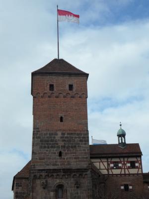 纽伦堡, 皇家城堡, 城堡, 塔, 城堡塔, 骑士的城堡, 桁架