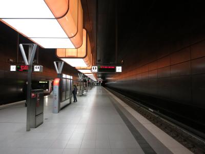 火车站, 地铁, 乘客, 城市生活, 驱动器, 似乎, 汉堡