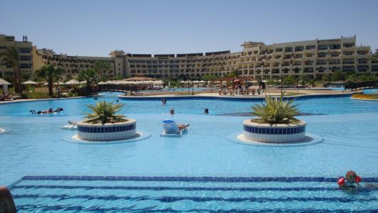 游泳池, 酒店, 假日, 水, 蓝色, 放松
