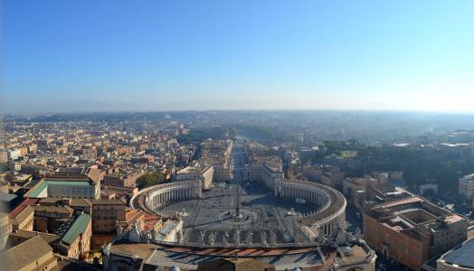意大利, 罗马, 从圣彼得大教堂看