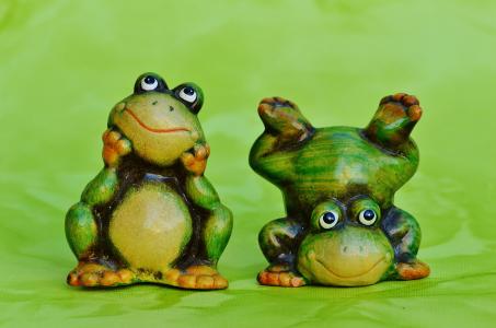 青蛙, 青蛙, 图, 有趣, 绿色, 动物, 可爱