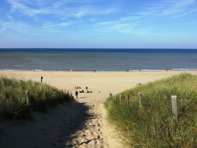 荷兰, 海滩, 海岸, 天空, 自然, 沙子, 北海