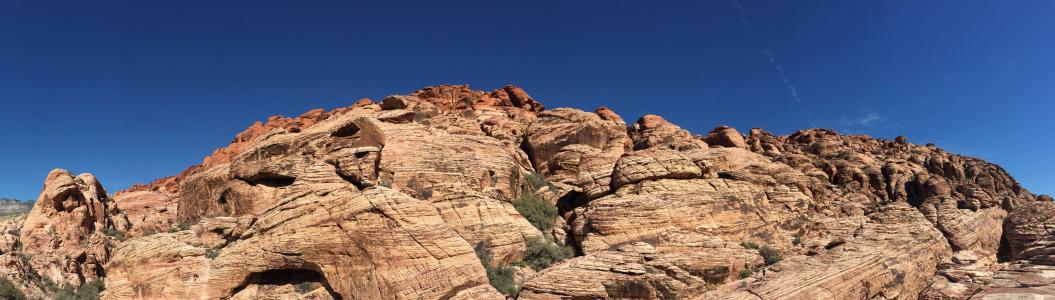 美国旅游, 红色岩石峡谷, 国家公园, 红色, 岩石