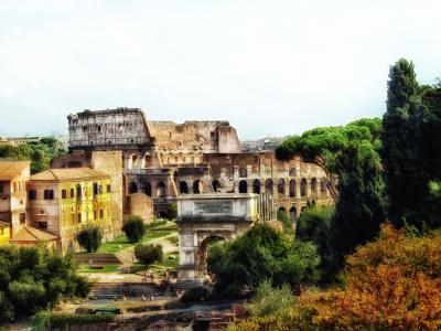 罗马, 斗兽场, 意大利, 历史, 历史, 具有里程碑意义, 目的地