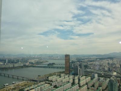 汉城, 风光, 汉江, 城市景观, 河, 建筑, 城市天际线