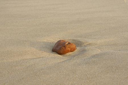 沙子, 海滩, 石头, 冲上, 日出, 卵石, 自然
