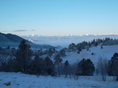 山脉, 雪, 冬天, 自然, 景观, 天空, 感冒