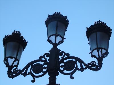 街上的路灯, 萨拉戈萨, 光