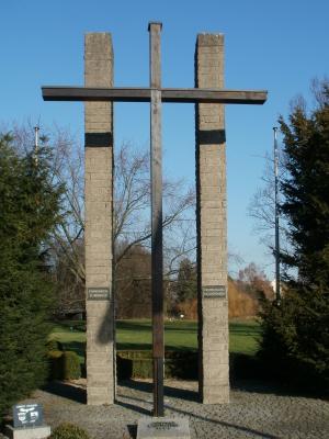 voelkerkreuz, 霍根海姆, 纪念碑, 纪念, 十字架, 符号, 宗教