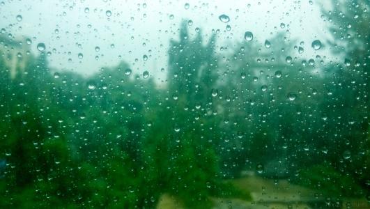 雨滴, 镜子雨滴, 玻璃, 下降, 雨, 天气