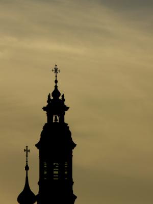 塔, 教会, 建筑, 波兰, 华沙, 的严重性, 宗教