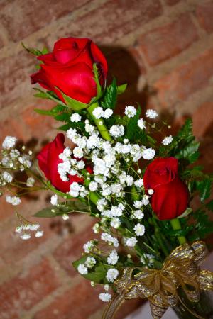 玫瑰, 花, 上升, 红色, 婚礼, 浪漫, 爱