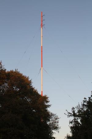 海得尔堡, 美军网络, 电台, 天线, 桅杆, 极, 通信