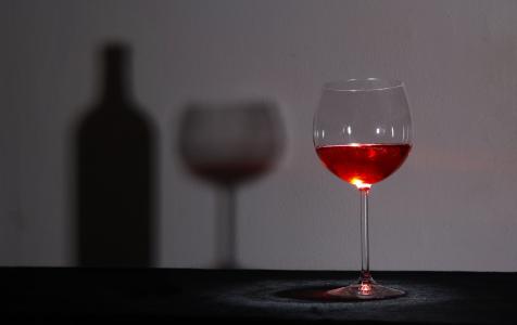 玻璃, 葡萄酒, 阴影, 葡萄酒杯, 眼镜, 透明, 心情