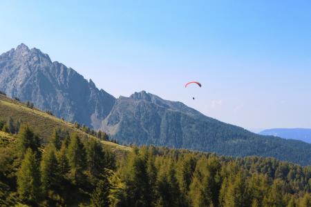 滑翔伞, 景观, 滑翔伞, 飞行, 户外, 自然, 冒险