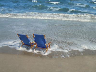 海滩, 太阳, 网上冲浪, 沙子, 度假, 海洋, 放松