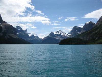 湖, 曾钰成, 加拿大, 自然, 山脉, 山, 风景名胜