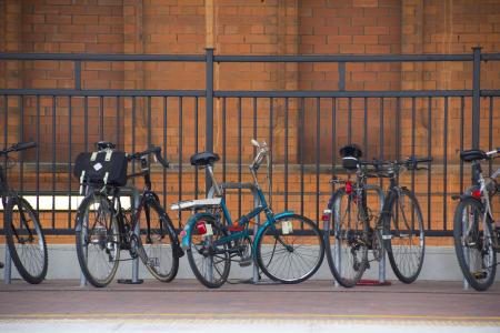 自行车, 火车站, 自行车