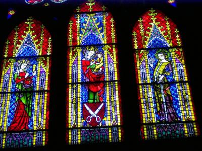 彩色玻璃窗口, 教会的窗口, 大教堂, 教会, 颜色, 宗教, 基督教