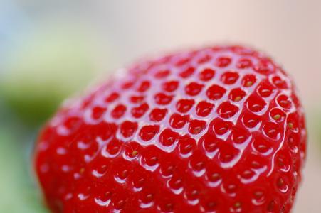 草莓, 关闭, 食品, 宏观, 红色, 浆果, 水果