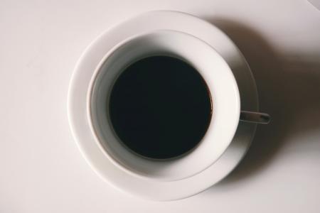 饮料, 黑咖啡, 黑白, 早餐, 咖啡因, 卡布奇诺咖啡, 咖啡