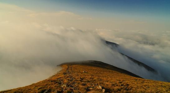 云彩, 雾, 山, 雾, 景观, 有雾, 自然