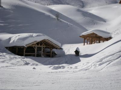 小屋, 雪, 山, dolomiti, 景观, 冬天, 房子