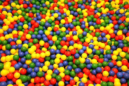 游戏球, 玩具, 五颜六色的气球