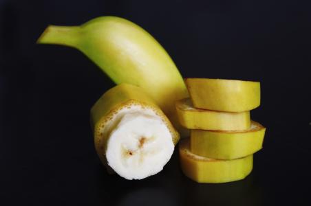 香蕉, 切成薄片, 碎片, 水果, 食物和饮料, 没有人, 食品