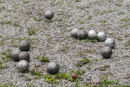 球, 戏剧, 地掷球, boule, 卵石, pétanque, 砾石空间