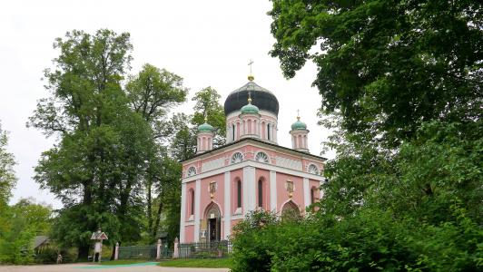 教会, 波茨坦, 俄语, 房子里的崇拜, 建筑, 从历史上看
