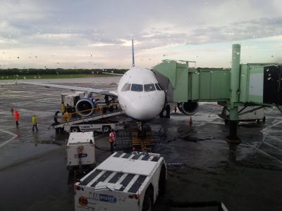飞机, 雨, 机场, 乘客交通, 空运