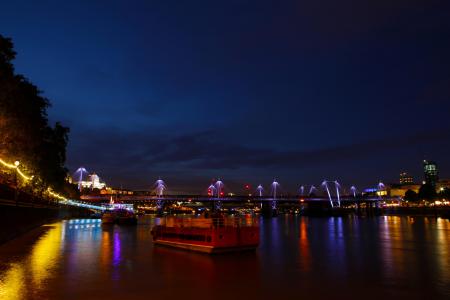 伦敦, 泰晤士河, 河, 英格兰, 城市, 具有里程碑意义, 英国