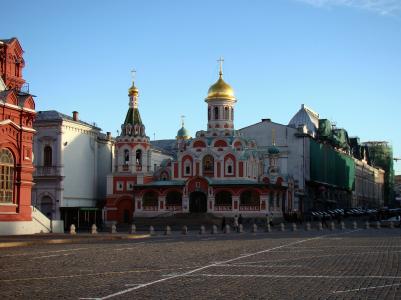 圣母圣圣母大教堂, 红场, 莫斯科, 俄罗斯